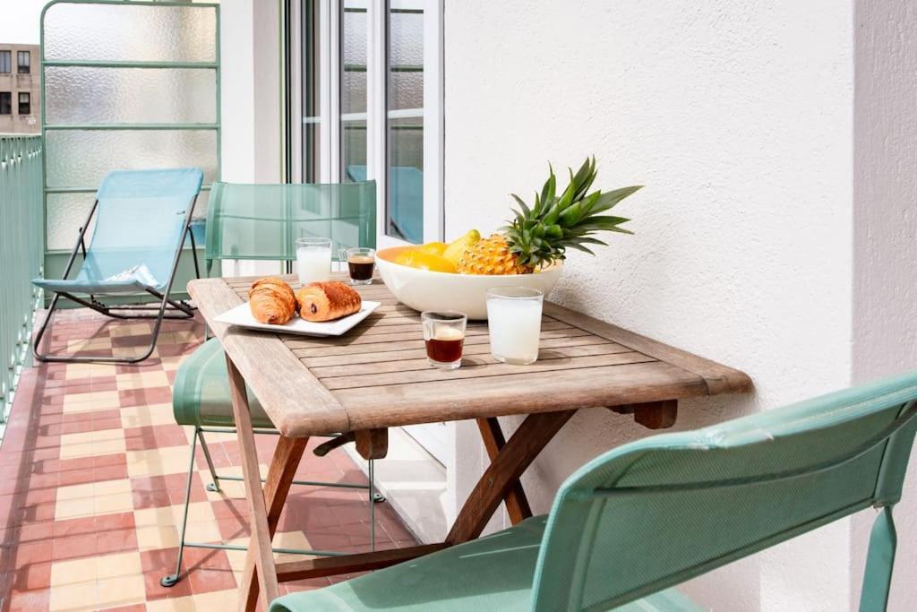 #7 What Else ? Your Own Quiet Terrace In Nice Center 10Min To Beach Zewnętrze zdjęcie